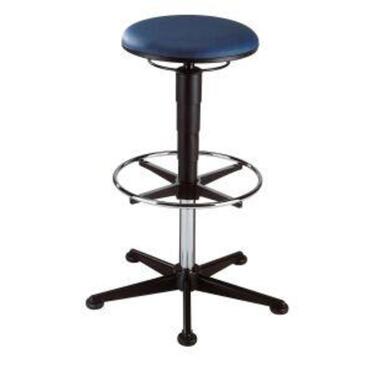 Synthetic leather swivel stool seat